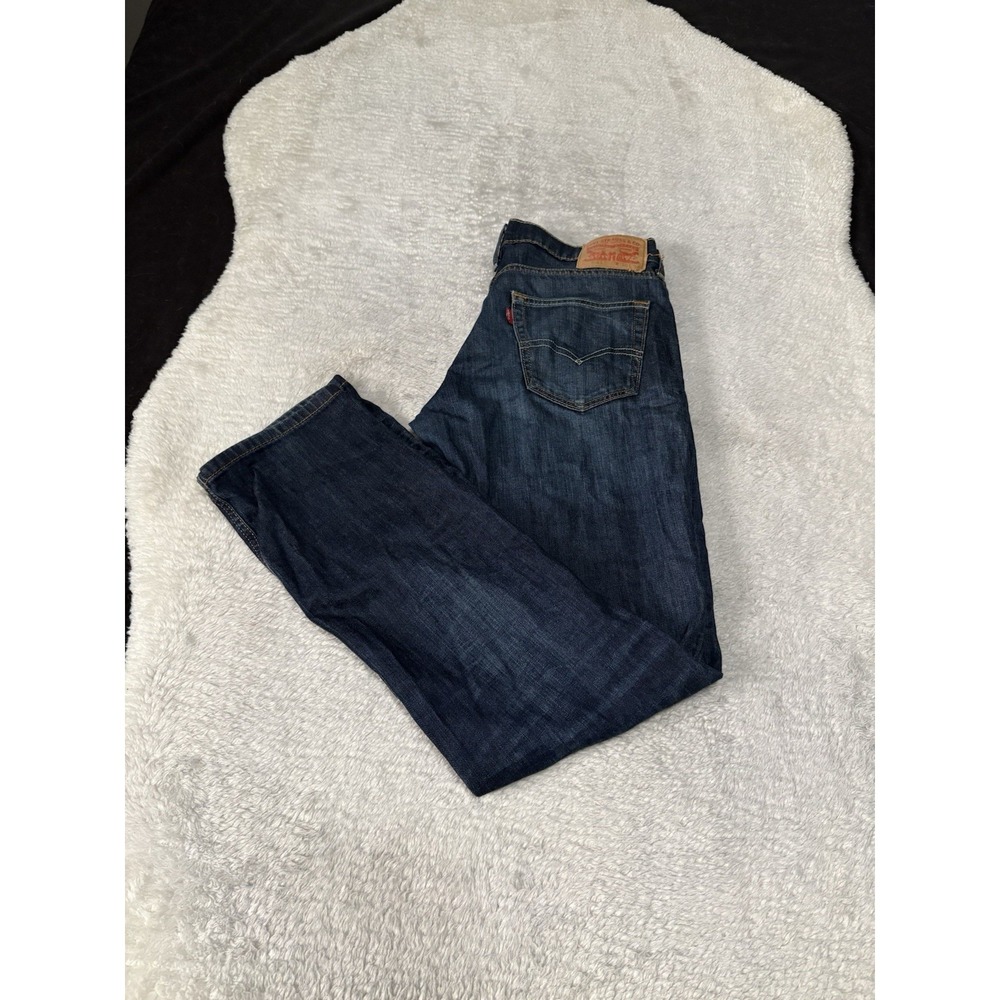 Levis 541 Mens Athletic Fit Straight‎ Blue Denim Jeans Size 30x32 Pants Stretch